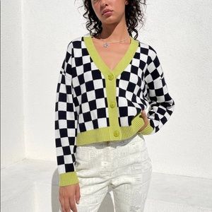 Lisa Says Gah Andretti Cardigan